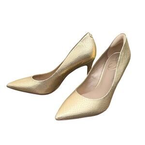 Sam Edelman Hazel Gold Pumps size 9